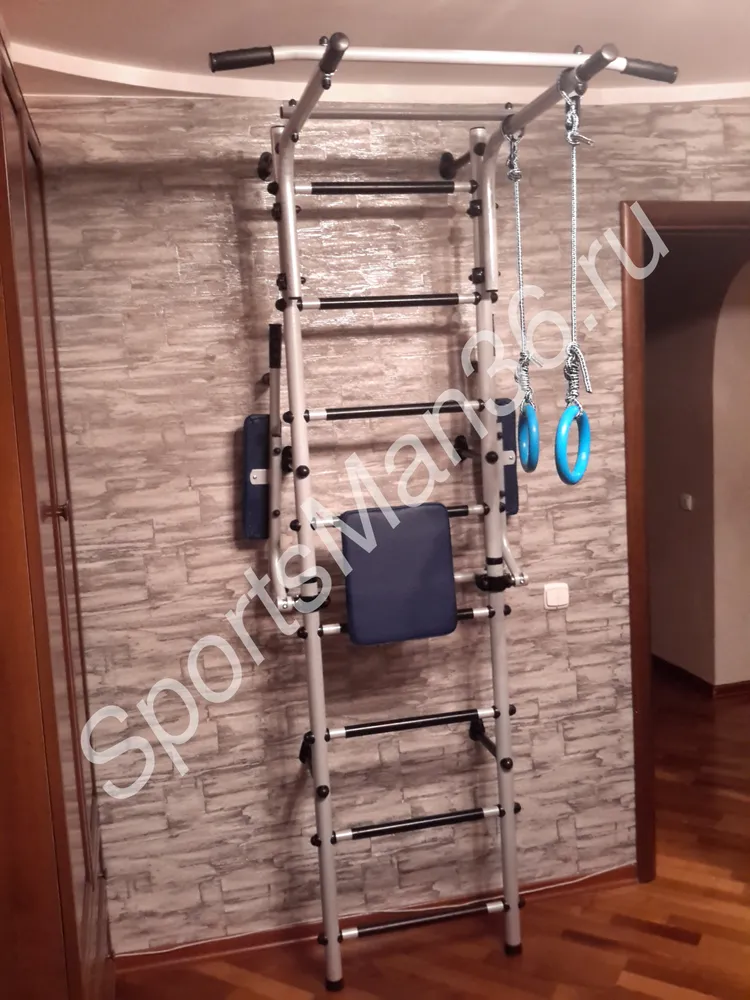 ДСК МОДЕЛЬ "АТЛЕТ" с ГИМНАСТИЧЕСКИМИ КОЛЬЦАМИ. 