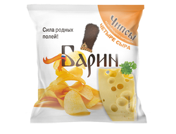 Чипсы БАРИН Сыр 70г