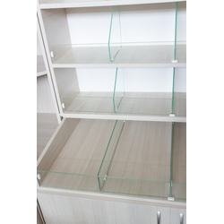 (СШСЯ0300) Стеллаж с ячейками и подсветкой для конфет и сухофруктов