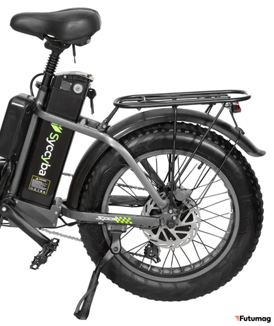 Электровелосипед SYCCYBA F11 DUAL GRAY