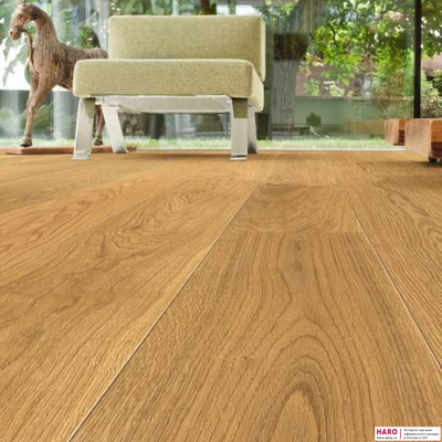 Паркетная доска Haro Дуб Вариант Браш 543299 1-пол масло-лак