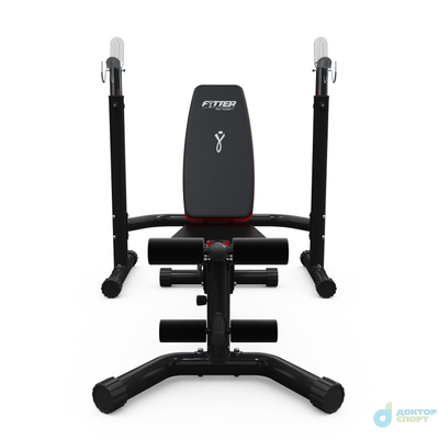 Скамья со стойками под штангу DFC Fytter BEW05R