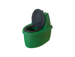 Туалет торфяной Росток Комфорт зеленый