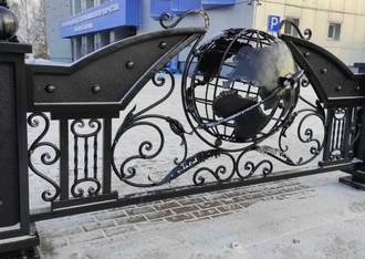 Кованый забор - Арт 06