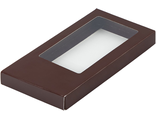 Коробка для плитки шоколада (шоколад), 160*80*17мм