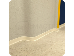 Плинтус Вспененный ПВХ HSL Dollken 80мм Х 2,5м Белый 1135