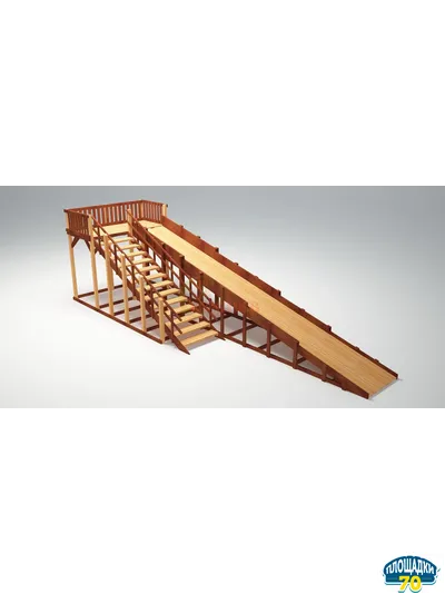 Зимняя горка Савушка Зима 8