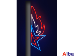 Праздничная консоль светодиодная Вечный огонь