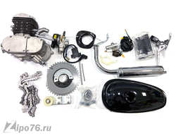 Веломотор бензиновый f 80 кубов полный комплект