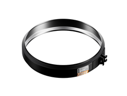 Хомут обжимной (430/0,5 мм / эмаль /600° черная) D 210