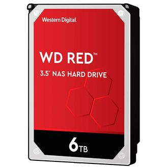 Жесткий диск HDD 6000 Gb Western Digital WD60EFAX, 256Mb, SATA III, Red