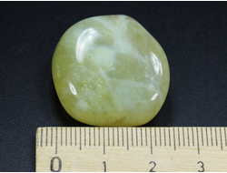 Опал жёлтый, галтовка, Перу (25*25*13 мм, 10 г) №26554