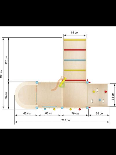 Детская площадка для дома IgraGrad 4