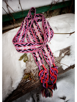 Пояс тканый