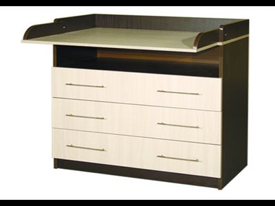 Комод К-1.2 пеленальный (810*430*1005) венге/дуб молочный