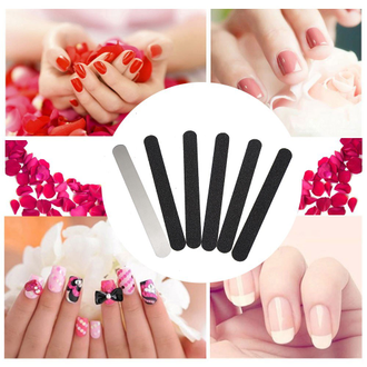 ფრჩხილის ქლიბი, ბაფი, თითების გამყოფი ღრუბელი პედიკურისთვის (1 წყვილი)