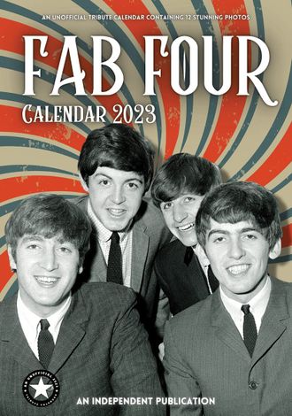 The Beatles The Fab Four Календарь 2023 Иностранные перекидные календари 2023, Intpressshop