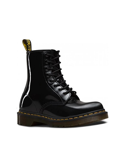 DR. MARTENS 1460 LAMPER PATENT BLACK