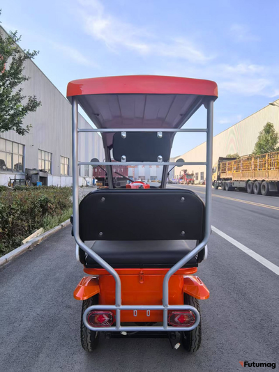 Гольфкар GreenCamel Сонора A3 ECO (3 seats 1000W R8) оранжевый