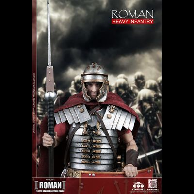 Римский легионер - КОЛЛЕКЦИОННАЯ ФИГУРКА 1/12 ROMAN - HEAVY INFANTRY (RO001) - COOMODEL x HHMODEL