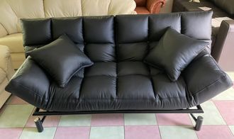 Кожаный диван-кровать Bo-Box. Финский. Новое состояние. Натуральная кожа.