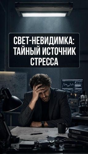 Инженер фиксирует пульсацию потолочного светильника в современном офисе