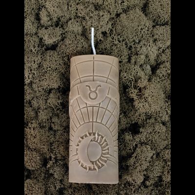 Свеча зодиакальная &quot;Телец&quot; стихия земля