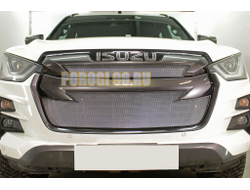 Защита радиатора Isuzu D-Max 2019- chrome верх