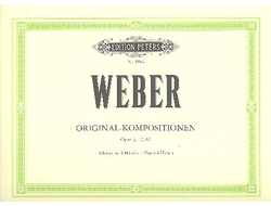 Weber, Carl Maria von Originalkompositionen für Klavier zu 4 Händen