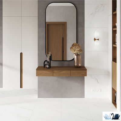 Керамогранит Ocean Ceramic Calacatta michael 60 x 120 см лаппатированный блестящий