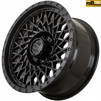 Комплект дисков R17 8,0J ET+10 6*139,7 FF FBX096 Черный (№ 1601)