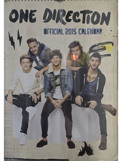 One Direction Official Календарь 2015