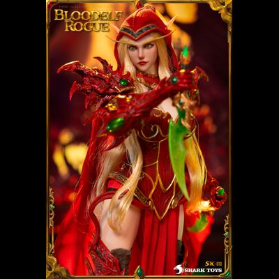 ПРЕДЗАКАЗ - Кровавая эльфийка Валира Сангвинар (World of Warcraft, WoW) - Коллекционная ФИГУРКА 1/6 Scale Blood Elf Rogue (SK-010) - SHARK TOYS ?ЦЕНА: 27900 РУБ.?