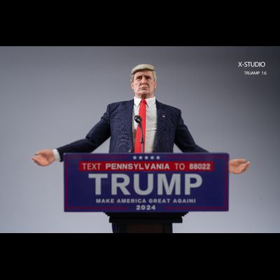 ПРЕДЗАКАЗ - Дональд Трамп - Коллекционная ФИГУРКА 1/6 scale Trump action figure DX (X-S002) - X-STUDIO ?ЦЕНА: 37700 РУБ.?
