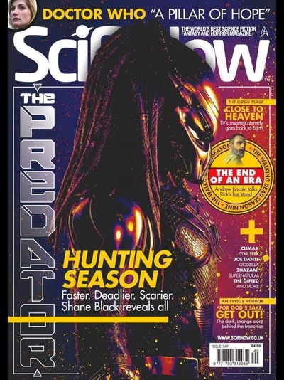 SciFiNow Magazine Issue 149 Predator Cover Иностранные журналы о кино, Intpressshop