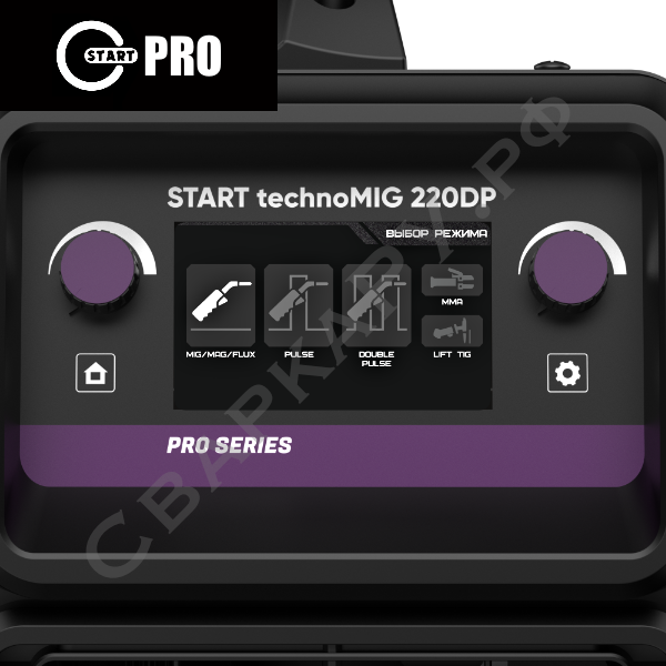 Полуавтомат для MIG/MAG сварки Старт technoMIG 220 DP