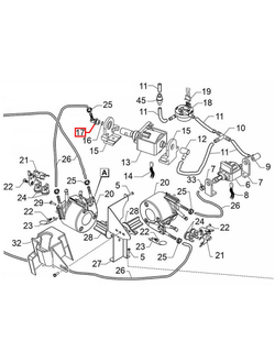 Переходник с насоса на шланг для кофемашин Saeco