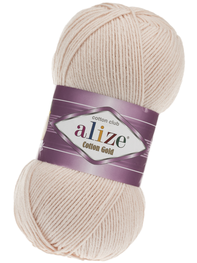 Cotton Gold (Alize) пряжа цвет № 382 телесный