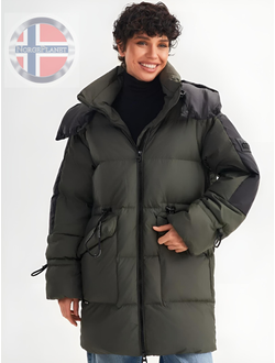 Пуховик норвежского бренда Fergo Norge (forest)