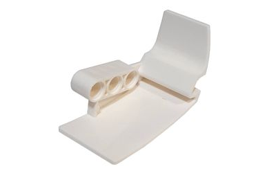 Technic, Panel Car Mudguard Left, White (61071 / 4540101 / 6015597)