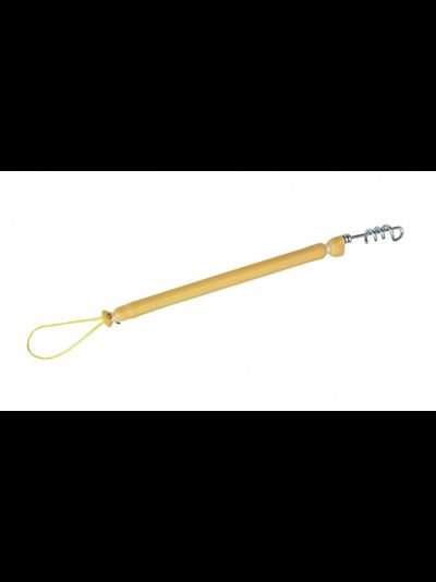 Амортизатор латексный Петля-резинка-Cпиральный карабин 130 мм