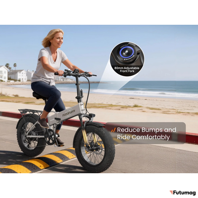 Электровелосипед PUCKIPUPPI DACHSHUND серый