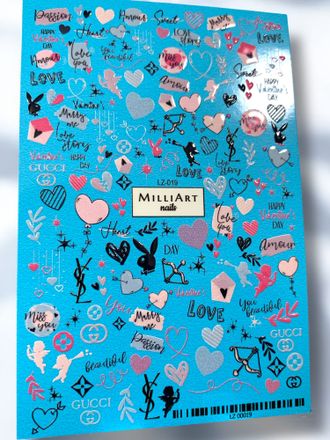 Слайдеры для ногтей LINZA 8*12 см LZ-019