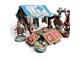 Butcher market stall (PAINTED) (IN STOCK)