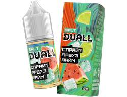 DUALL SALT (STRONG) 30ml - СПРАЙТ / АРБУЗ / ЛАЙМ