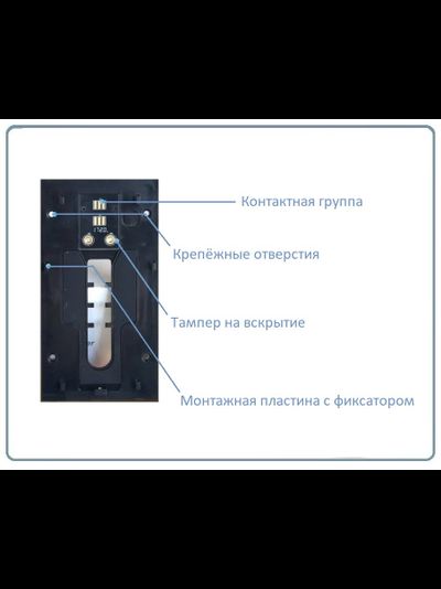 Автономная WiFi вызывная панель для использования в помещении - видеодомофон с DVR и выносным блоком звонка. HD (Tosee)