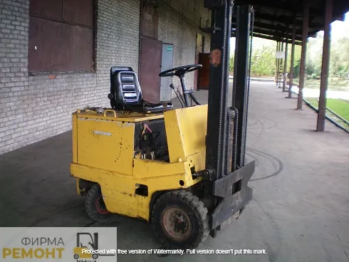 Покраска и восстановление вилочного погрузчика