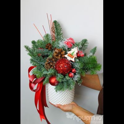 Новогодняя композиция № 1147