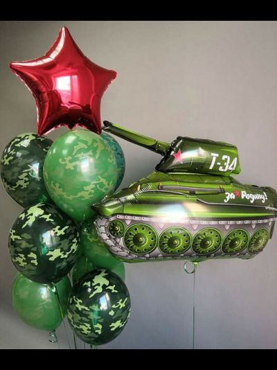 Композиция 23 февраля №6