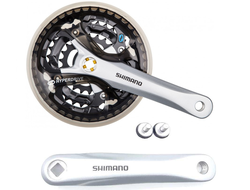 Система Shimano M361, Acera, 170мм, кв., 42/32/22T, защ., серебр., EFCM361C222CL